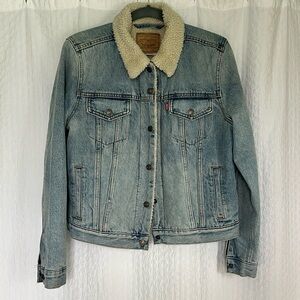 Levi’s Sherpa Denim Jacket